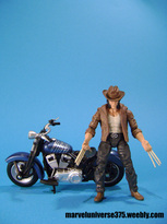Wolverine Deluxe Logan & Motorcycle